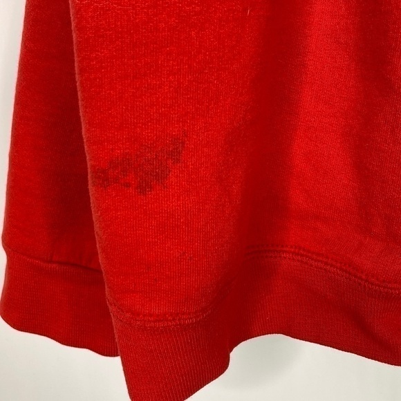 Vintage Fruit Of The Loom Wisconsin Red Crewneck Sweatshirt Size XL - Picture 12 of 14